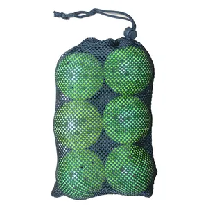 I produttori professionali NEOB realizzano 6 borse a sfera per palline di calcio borse a rete in nylon borsa per pickleball