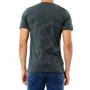 เสื้อยืดแห้งเร็วสำหรับผู้ชายและผู้หญิงจากโรงงานปากีสถานเสื้อยืดธรรมดาพิมพ์ลาย100% ผ้าฝ้ายแบบกำหนดเอง - Product Image 2