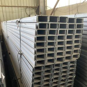 Poutres en U, sections en U, canaux en U laminés à chaud en acier Q235, Q345, SS400, A46, A106, A572, S235, acier galvanisé et acier au carbone SS400 - Product Image 4