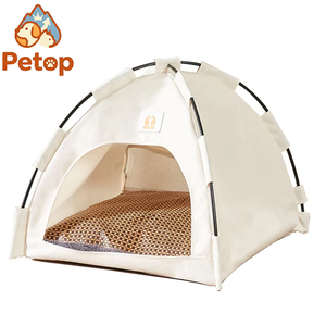 Tente pour animaux <span class=keywords><strong>de</strong></span> compagnie imperméable Petop pour le camping en plein air, anti-rayures, maison pour chat portable, <span class=keywords><strong>lit</strong></span> pour <span class=keywords><strong>chien</strong></span> léger et amovible pour les voyages - Product Image 1