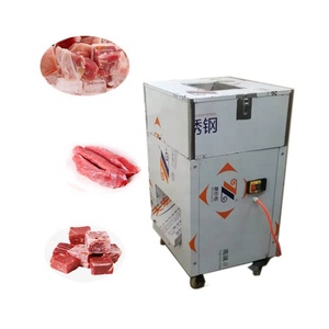 Machine commerciale sûre coupe-viande poulet Cuttre Machine automatique viande crue trancheuse trancheuse boeuf boucher viande découpeuse - Product Image 6