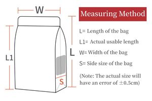 Bolsa de fondo plano, bolsa de embalaje, bolsa de comida para perros, bolsa lateral con ráfagas, embalaje de granos de café, bolsa de plástico para alimentos - Product Image 4