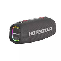 Altavoz Bluetooth Portátil Hopestar A6 MAX de 80 W, Resistente al Agua IPX6, Luces RGB, Graves Profundos y Potentes, con 1 Micrófono para Fiestas en Casa o al Aire Libre