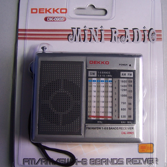 Good-selling High Listening Quality Multiband FM AM SW Radio Portable Radio