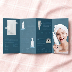 Brochure Trifold Personalizzata Stampata, Volantino in Carta Patinata Laminata, Foglietti Pieghevoli con Rilegatura, Cartelle Aziendali, Riviste - Product Image 4
