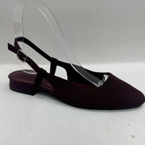 Zapatos planos de mujer al por mayor con tacón bajo, estilo Mary <span class=keywords><strong>Jane</strong></span>, de punto degradado ombré, con punta y correa de hebilla - Product Image 5