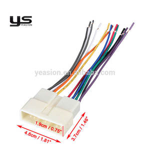 Harnais de câblage automobile 16 broches pour <span class=keywords><strong>autoradio</strong></span> <span class=keywords><strong>Clarion</strong></span>, <span class=keywords><strong>adaptateur</strong></span> d'installation stéréo de rechange, câble personnalisé en usine pour système audio de voiture - Product Image 4