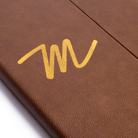 Sampul Menu Restoran Kulit Imitasi Grosir, Hard Cover Gatefold 3 Tampilan, Buku Menu Restoran