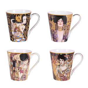 Custav <span class=keywords><strong>Klimt</strong></span> Peinture Tasse à café de luxe dorée de haute qualité 400 ml pour cadeau d'affaires, cadeau souvenir - Product Image 2
