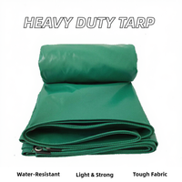 Bâche en tissu occultant enduit de PVC laminé haute résistance, imperméable et robuste pour la protection extérieure et les tentes industrielles