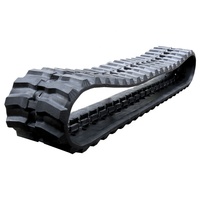 Excavator Crawler Konstruksi Baru HNGM 400x107x46 dengan Undercarriage Karet Alam Bertulang Baja Bersertifikasi ISO9001 Garansi 1 Tahun