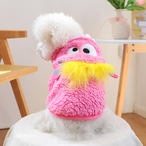 Suministros para mascotas Disfraz de perro gato superventas Peludo Monstruo Fleece Ropa para mascotas Sudaderas con capucha Ropa para <span class=keywords><strong>cachorros</strong></span> al por mayor - Product Image 5