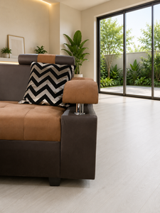 Sofá Seccional Moderno Sudut Domini para Sala de Estar, Muebles de Sofá con Tapicería Personalizada - Product Image 4