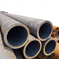 Fournisseur d'usine de tubes ronds galvanisés, tubes en acier au carbone laminés à chaud sans soudure de grand diamètre pour structures en acier