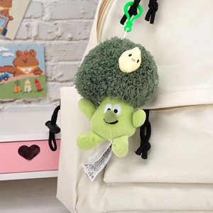 Porte-clés en alliage de zinc Florets Plush, motif dessin animé, imprimé 6 couleurs, cadeau amusant, Sœur Légumes, Mignon et original, Vente en gros - Product Image 4