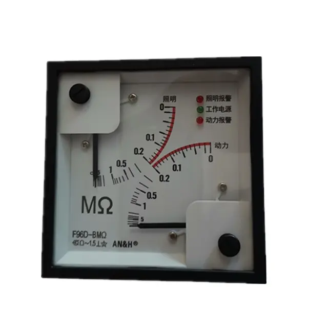 Double AC insulated electric conductor Monitor F96D-M*A Electric Network Monitor insulated instrument