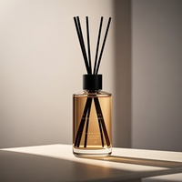 Coffrets Cadeaux de Luxe en Gros de Diffuseurs à Bâtonnets en Verre 500ml avec Huiles Essentielles, DIY, Longue Durée, Arôme Frais, Thème Vin, Boîte d'Arômes