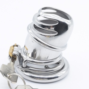 Jaula para Pene Pequeña FRRK de Acero Inoxidable, Tubo Metálico para Pene, Juguetes Sexuales para Masturbación Masculina, Funda para Pene Grande Injo para Hombres - Product Image 6
