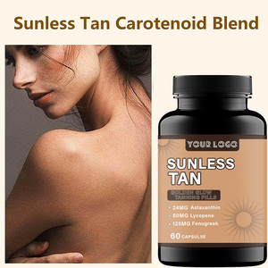 Complément de beauté naturel Capsules de bronzage sans soleil avec antioxydants Soutient l'éclat radieux de la peau et le teint uniforme Look ensoleillé toute l'année - Product Image 3