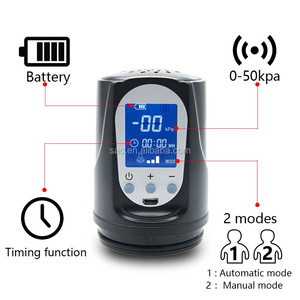 SacKnove maschio elettrico grande guarnizione in Silicone giocattoli per l'ingrandimento del vuoto prodotti per adulti del sesso ingrandisci la pompa del pene - Product Image 4