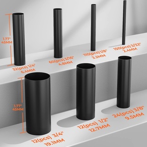 Manchon isolant personnalisé 400 noir, scellé 3 fois, tube thermorétractable à double paroi, <span class=keywords><strong>gaine</strong></span> en boîte, haute température - Product Image 2