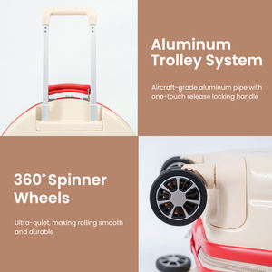 Offre Spéciale 22 pouces Mini bagages de voyage Style dessin animé léger et étanche Portable ABS + PC matériel <span class=keywords><strong>valise</strong></span> - Product Image 4