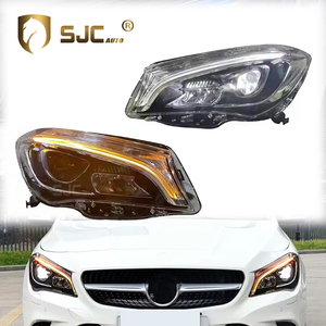 SJC nuovo faro per Mercedes <span class=keywords><strong>CLA</strong></span> W117 2014-2019 pieno faro a LED nuovo aggiornamento di alta qualità vendita calda anabbaglianti - Product Image 1