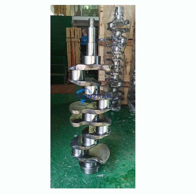 High Quality Diesel Engine Parts 4D34 Crankshaft 4D34T Excavator Spare Parts Forged Steel Crankshaft