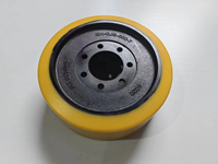 Longue durée de vie 343X140-80mm 7 trous Référence Jungheinrich Roue de traction en polyuréthane Vulkollan 50030525