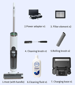 Hot Sale Smart Wireless Intelligent Wet and <b>Dry</b> Vacuum Cleaner Floor Floor Cleaning Machine Cordless Floor <b>Mop</b> Wet and <b>Dry</b> Vacuu - Product Image 2