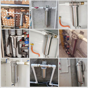 Thay đổi nhanh chóng Tốc độ dòng chảy cao nước lọc trước bảo vệ toàn bộ nhà nước filtration10 inch lưới thép không gỉ lọc trước - Product Image 3