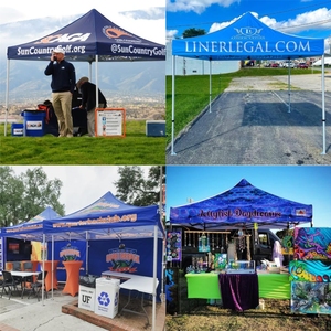 个性化组合定制防水雨棚帐篷3X3M弹出式雨棚帐篷户外商务活动带滚轮手提袋 - Product Image 6