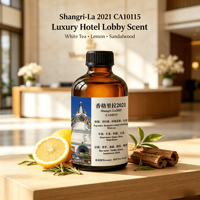 CA10115 Huile parfumée Shangri-La 2021, parfum d'hôtel, huile aromatique orientale au thé blanc frais, pour diffuseur de parfum commercial