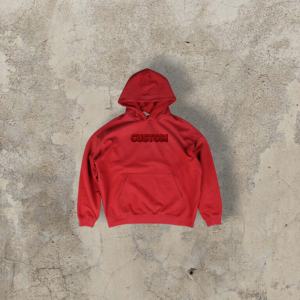 Sudaderas Extra Grandes de Otoño, 100% Algodón Terry, 450 g/m², con Diseño de Letras Bordadas, Estilo Vintage Desgastado por el Sol - Product Image 2