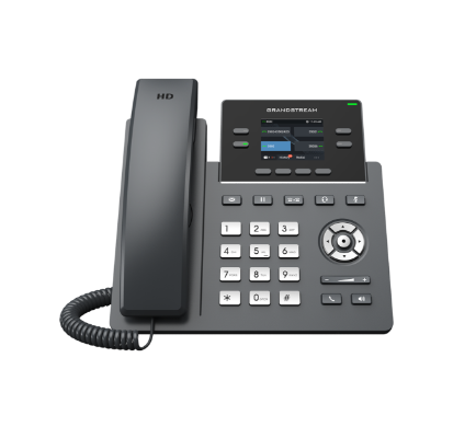 Grandstream GRP2612 (P/W/G) 4 Line SIP IP Phone 2.4" Color LCD Dual 10/100Mbps Ethernet PoE Business Communication Device