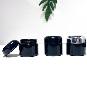 Custom logo 200g UV Black Dark Ultra Violet Stash Jar for 200ml UV Glass Jar Smell Proof Air Tight Ultraviolet Storage Glas - Product Image 5