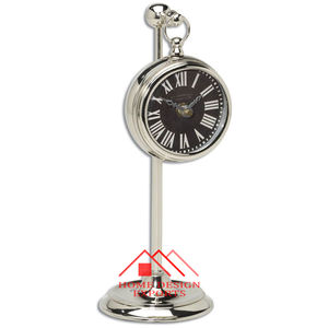 Lámpara de Mesa de Forma Cuadrada para Decoración de Sala de Estar, Nuevo Diseño 2023, Reloj de Mesa de Metal de Alta Calidad para Hoteles - Product Image 5