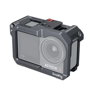 Pour <span class=keywords><strong>SmallRig</strong></span> <span class=keywords><strong>Cage</strong></span> de protection pour DJI Osmo Action 5 Pro 3 4 étui pour appareil photo en alliage d'aluminium chaussure froide-4119C Mic Action 5 Pro - Product Image 1