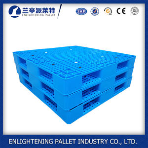 Pesanti di grandi dimensioni blu 4 way HDPE custom euro a buon mercato <span class=keywords><strong>pallet</strong></span> in plastica per la vendita - Product Image 4