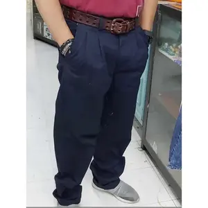 Pantalon en gabardine pour homme Cavechi, 100% coton, couleur unie, taille XL, usage formel et tactique - Product Image 5