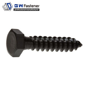 Tornillo Métrico <span class=keywords><strong>de</strong></span> Cabeza Hexagonal <span class=keywords><strong>de</strong></span> Acero al Carbono <span class=keywords><strong>de</strong></span> 1/4\", 5/16\", 3/<span class=keywords><strong>8</strong></span>\", 1/2\", con Óxido Negro, Tornillo para Madera, Tornillo <span class=keywords><strong>de</strong></span> Cabeza Plana - Product Image 6