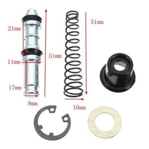 Kit de Piston de Maître <span class=keywords><strong>Cylindre</strong></span> de Frein Avant 11mm pour <span class=keywords><strong>Moto</strong></span> OEM 42803-07 Kit de Réparation de Plongeur pour XL883 - Product Image 1
