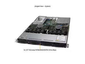 Hot Selling 2026 <b>64GB</b> <b>RAM</b> Xeon/CPU/AMD EPYC Compact and Reliable Rack Server SuperServer SYS-611C-TN4R Server in Stock - Product Image 2