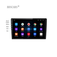 Écran tactile 2.5D en verre trempé pour voiture de 9 pouces, navigation GPS, Bluetooth, Carplay, lecteur DVD de voiture, autoradio Android