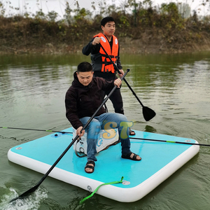 Plate-forme d'eau de pêche <span class=keywords><strong>gonflable</strong></span> personnalisée <span class=keywords><strong>pour</strong></span> l'extérieur Plate-forme flottante Jetée <span class=keywords><strong>gonflable</strong></span> - Product Image 1