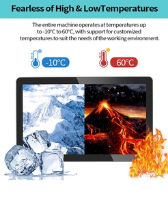 15,6 18,5 21,5 pulgadas TFT IP65 impermeable montado en la pared Industrial Anti-Interferencia Panel PC todo en uno Monitor táctil capacitivo - Product Image 2