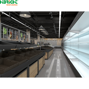 Estanterías de Góndola para Supermercados, Exhibidores de Doble Cara para Tiendas de Abarrotes - Product Image 6