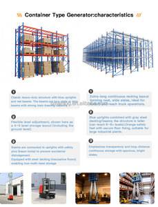 헤비 듀티 메탈 랙킹 ASRS 셔틀 랙킹 창고 자동화 시스템 스토리지 랙 및 랙 팔레트 셔틀 랙 - Product Image 5