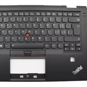 레노버 IBM Thinkpad X1 카본 4 세대 (20FB, 20FC) 01AV175 백라이트 노트북 키보드 노트북을위한 새로운 미국 블랙 키보드