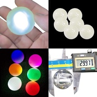 Balles de golf lumineuses en gros pour l'entraînement nocturne et le divertissement – Emballage personnalisé pour l'extérieur avec LED intégrées